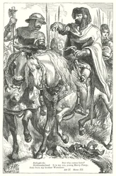 Koning Richard II (gravure)