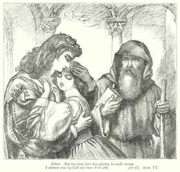 Romeo en Julia (gravure)