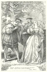 De koopman van Venetië (gravure)