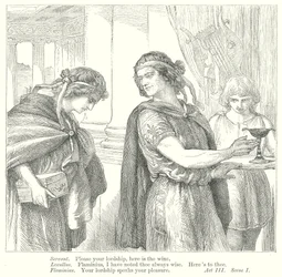 Timon van Athene (gravure)
