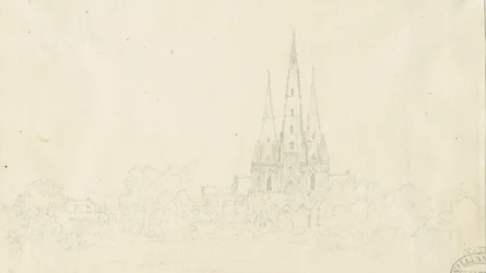 Lichfield Kathedraal - Oostaanzicht