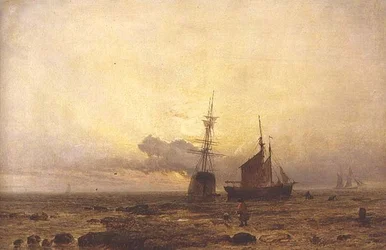 Kustscène, Avond