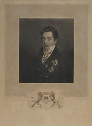 Portret van Kyrill Alexandrovich Naryshkin 1786-1838