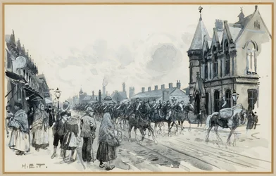 Salford Infanteriekazerne en Vrije Bibliotheek, Regent