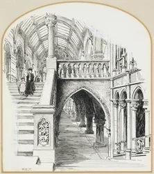 De grote trap, stadhuis