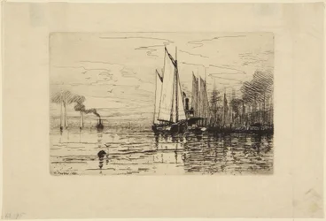 Boten in de haven