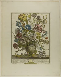 Maart, uit Twaalf Maanden van Bloemen