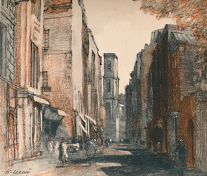 Ze kunnen echt dorpswinkels worden genoemd, c1927, 1927