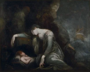 Danaë en Perseus op Seriphos(?)