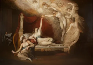 De visioen van Catharina van Aragon. 1781