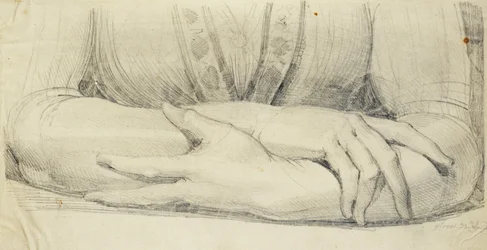 Studie van de Handschoenen van een Vrouw, 1798