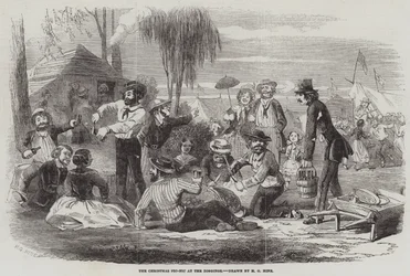 De Kerst Picknick bij de Goudmijnen