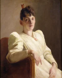 Portret van een jonge dame
