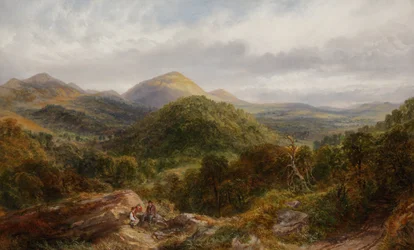 Het Britse Kamp en Herefordshire Beacon, 1872