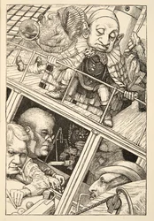 Hij was Zijn Naam Helemaal Vergeten, uit The Hunting of the Snark, een Agony in Eight Fits, door Lewis Carroll, pub. 1876