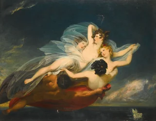 Hylas weggevoerd door nimfen