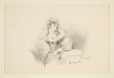 Portret van een Vrouw