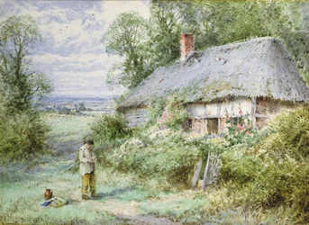 Het huis van de herdersjongen