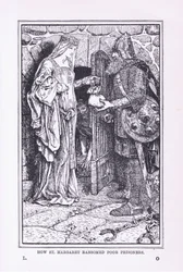 Hoe Sint Margaretha arme gevangenen vrijkocht, 1912
