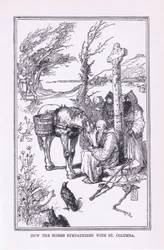 Hoe het paard sympathiseerde met St. Columba