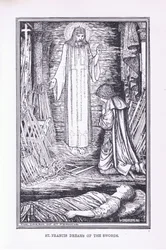 Sint Franciscus droomt van de zwaarden, 1912