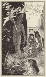 De dode zoon helpt zijn ouders