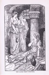 De dames verleiden Dorethea