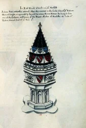 Het Doopvont opgericht door Sir Robert Howard