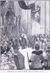 Kroning van de Keizer van Oostenrijk als Koning van Hongarije, 1868