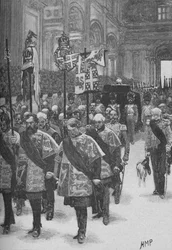 De Begrafenis van Wellington, ca. 1890