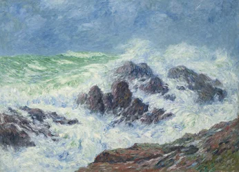 Zwaar weer bij Saint Grenoble, Pointe de Penmarch, 1905