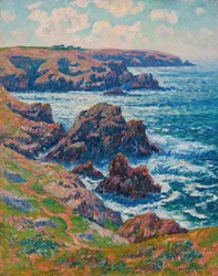La terre de Cléden, Point de Raz, Finistère, 1911