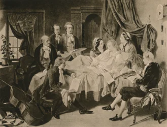 Het Sterfbed van Mozart
