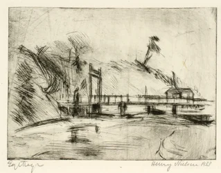 Brug over de vestinggracht