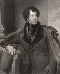 Constantine Henry Phipps, 1e Markies van Normanby, gegraveerd door H. Robinson, uit 
