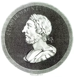 Portret van Karel de Grote, uit 