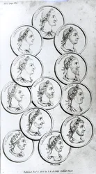 Portretten van Romeinse Keizers, uit 