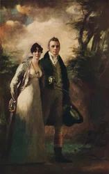 De heer en mevrouw Robert Campbell van Kailzie, c1805