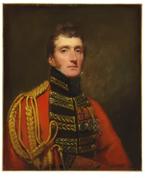 Portret van Luitenant-Generaal William Stuart, Halflang, in Uniform