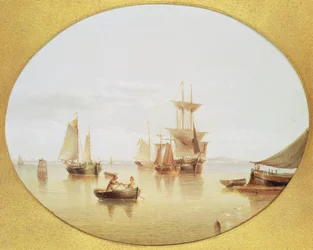 Haven Scène - Roeien naar de Oever