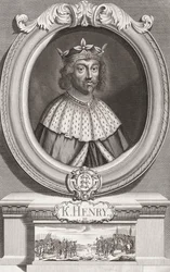 Hendrik III, Koning van Engeland. Portret