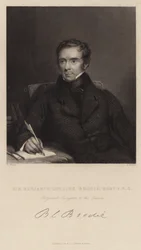 Portret van Sir Benjamin Collins Brodie