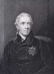 Sir Henry Halford, gegraveerd door John Cochran