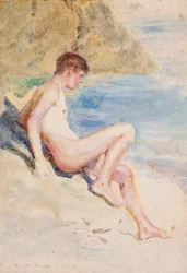 De badende, 1910
