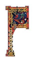 Initiaal letter F, 12e eeuw, 1843