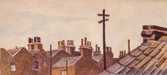 Daken vanaf Rounton Road, ca. 1930