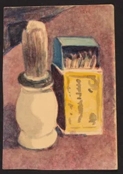 Scheerkwast en lucifers, ca. 1930