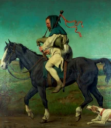 De molenaar, uit "The Canterbury Tales"