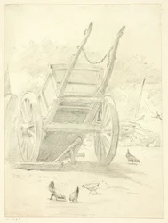 Wagen en gevogelte