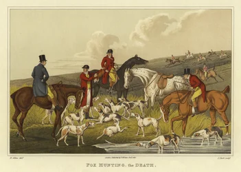 Vossenjacht, de dood